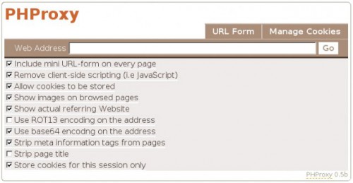 PHProxy : le proxy web en PHP - WikiTwist France