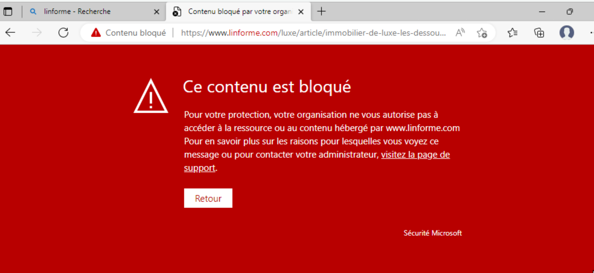 Microsoft Defender et le blocage d'URLs - WikiTwist France
